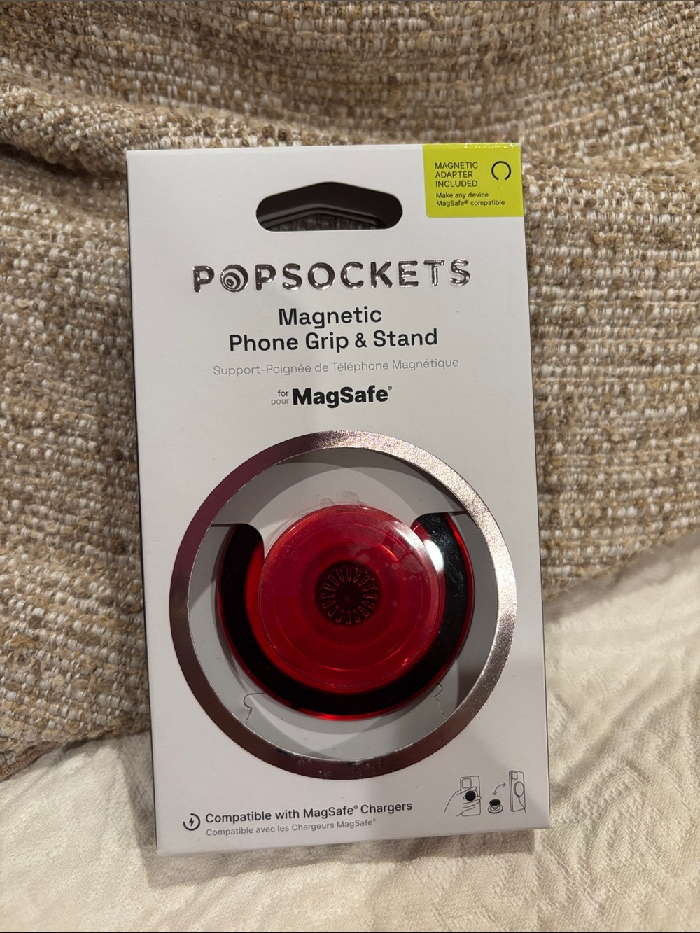 PopSocket Magnetic Phone Grip & Stand - Red